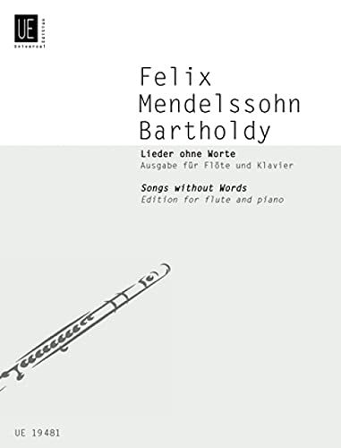 MENDELSSOHN F. - ROMANZAS SIN PALABRAS ARREGLO FLAUTA Y PIANO