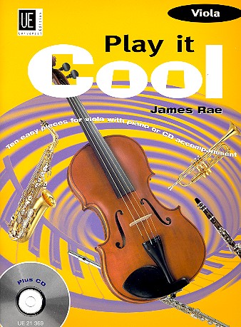 RAE J. - PLAY IT COOL VIOLA (+CD) 10 PIEZAS FACILES