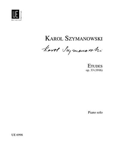 SZYMANOWSKI K. - ESTUDIOS - OP.33