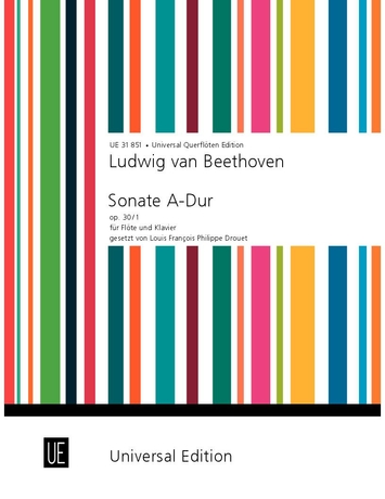 BEETHOVEN L.V. - SONATA Nº6 LA M - OP.30 Nº1 (FLAUTA Y PIANO)