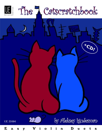 IGUDESMAN A. - THE CATSCRATCHBOOK EASY VIOLIN DUETS+CD