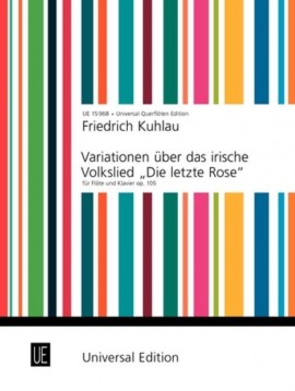 KUHLAU F. - VARIACIONES SOBRE UN TEMA IRLANDES - OP.105