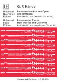 HANDEL G.F. - PIEZAS INSTRUMENTALES DE OPERAS/ORATORIO -