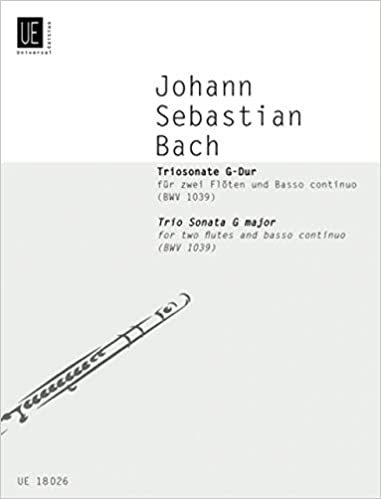 BACH J.S. - TRIO SONATA - BWV.1039