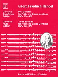 HANDEL G.F. - SONATAS HALLENSER (3) -