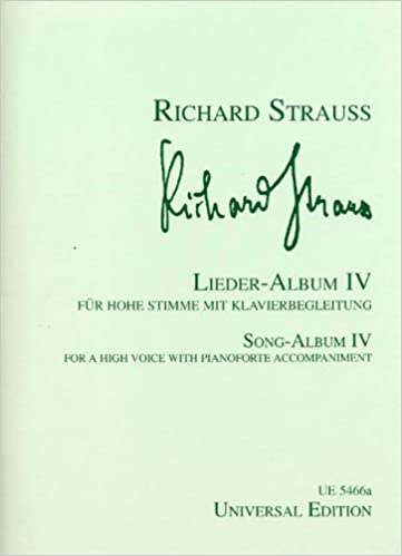 STRAUSS R. - LIEDER V.4    S/TEP -