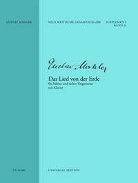 MAHLER G. - DAS LIED VON DER ERDE (CANCION DE LA TIERRA) -
