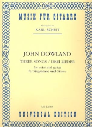 DOWLAND J. - CANCIONES (3) -