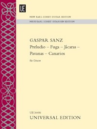 SANZ G. - PAVANAS FUGA Y CANARIOS -