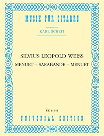 WEISS S.L. - MENUET, SARABANDA, MENUET -