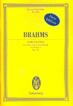 BRAHMS J. - VARIACIONES SOBRE UN TEMA DE HAYDN - OP.56A (BOLSILLO)