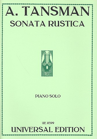 A.Tansman.- Sonata Rustica (Piano)