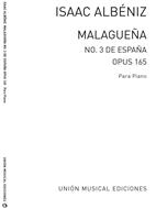 ALBENIZ I. - MALAGUEÑA DE ESPAÑA - OP.165 Nº3