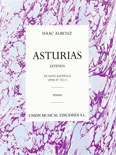 ALBENIZ I. - ASTURIAS,LEYENDA DE SUITE ESPAÑOLA - OP.47 Nº5