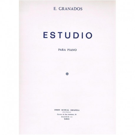 GRANADOS E. - ESTUDIO - OP.POST.