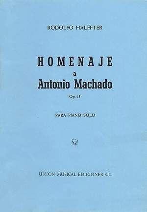 HALFFTER R. - HOMENAJE A MACHADO, OP.13 - OP.13