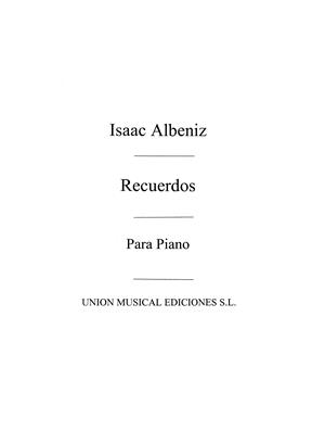 ALBENIZ I. - RECUERDOS,MAZURCA - OP.80
