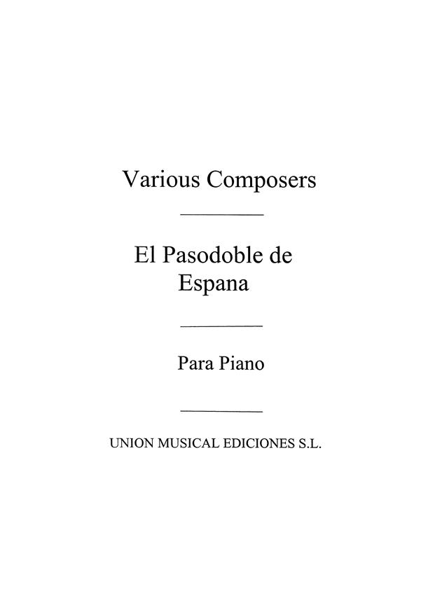 ALBUM - EL PASODOBLE DE ESPAÑA (PIANO)