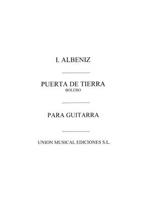ALBENIZ I. - PUERTA DE TIERRA DE RECUERDOS DE VIAJE - OP.71 Nº5