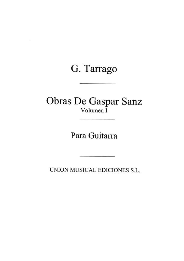 SANZ G. - OBRAS DE GASPAR SANZ -
