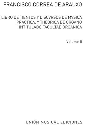 CORREA DE ARAUXO F. - LIBRO DE TIENTOS V.2 -