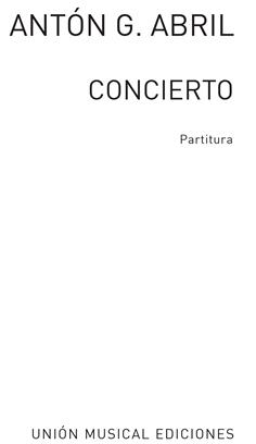 GARCIA ABRIL A. - CONCIERTO PARA INSTRUMENTOS DE CUERDA -
