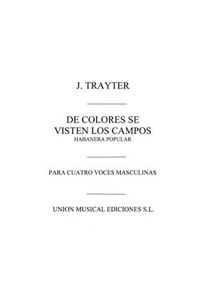 TRAYTER J. - DE COLORES SE VISTEN....CORO TTBB