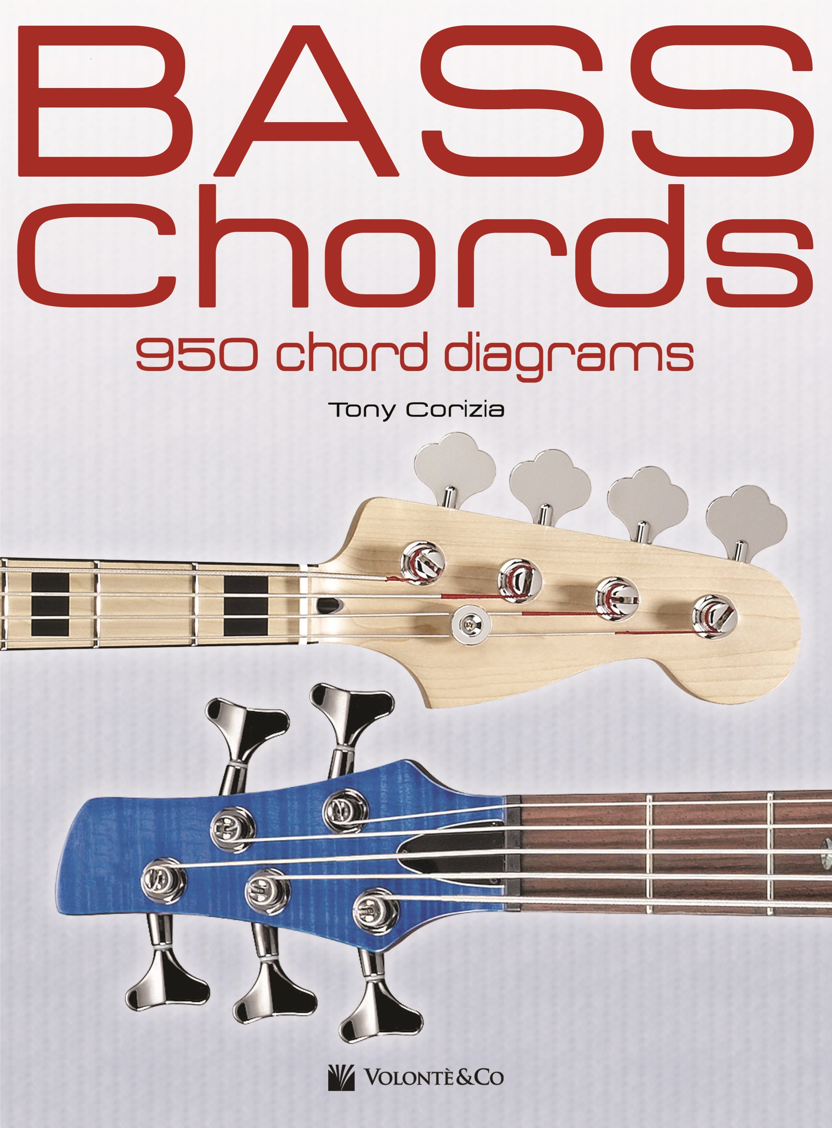 CORIZIA T. - BASS CHORDS (950 CHORD DIAGRAMS)