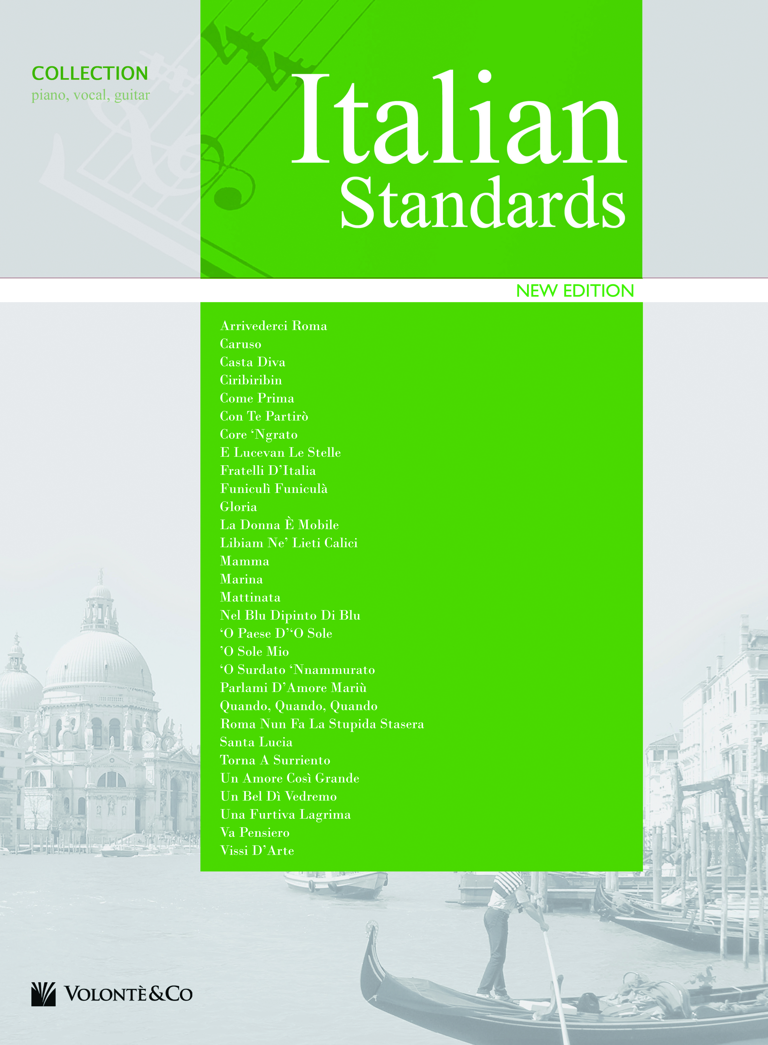 ALBUM. - ITALIAN STANDARDS  (NEW EDITION)(P/G/V)