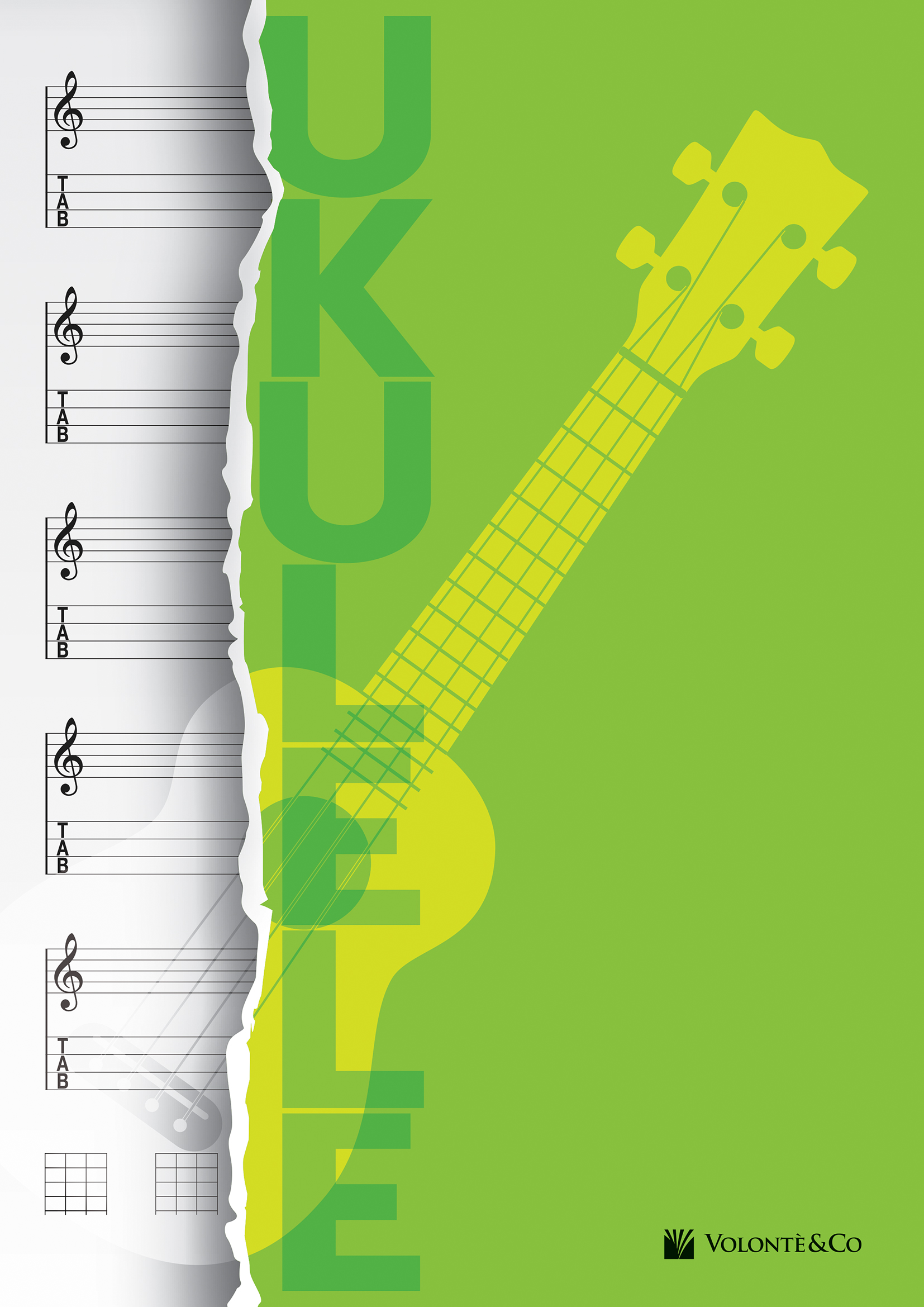 BLOCK - CUADERNO DE MUSICA PARA UKELELE