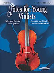BARBER - SOLOS FOR YOUNG VIOLISTS V.1 -(VLA/P)