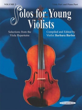 BARBER - SOLOS FOR YOUNG VIOLISTS V.2 -(VLA/P)