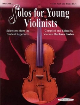 BARBER - SOLOS FOR YOUNG VIOLINIST V.2 - (V/P)