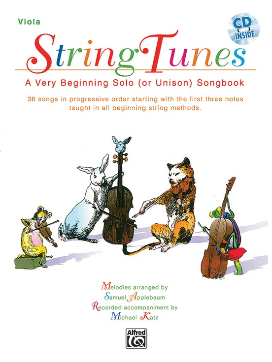 APPLEBAUM S. - STRING TUNES (AB) (+CD) -VIOLA
