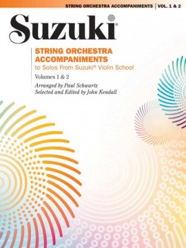 SUZUKI S. - STRING ORCHESTRA ACCOMPANIMENTS .V 1-2