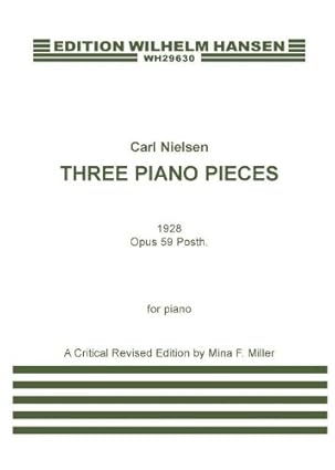 NIELSEN C. - PIEZAS PIANO OP.59 POSTUMO (3)