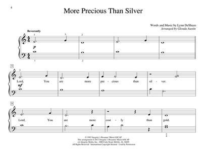 THOMPSON J. - EASIET PIANO COURSE (FIRST WORSHIP SONGS)