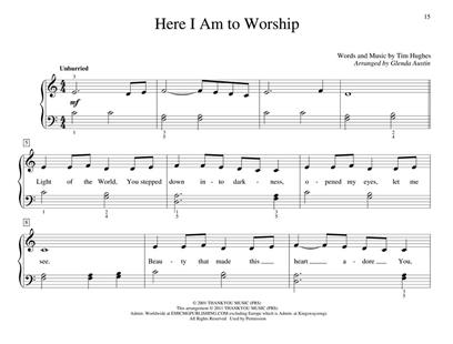 THOMPSON J. - EASIET PIANO COURSE (FIRST WORSHIP SONGS)