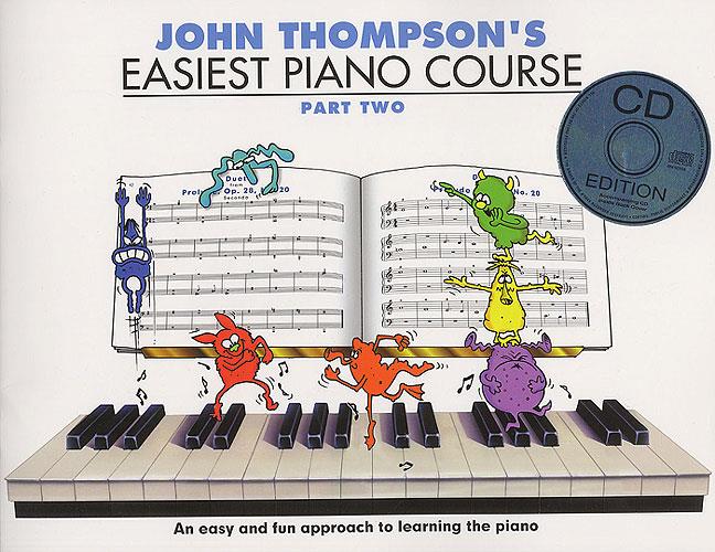 THOMPSON J. - EASIET PIANO COURSE V.2  (+DESCARGA) INGLES