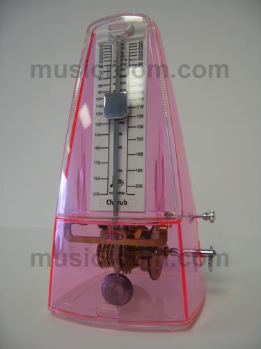 REGALO- METRONOMO TRANSPARENTE MORADO *DESCATALOGADO*