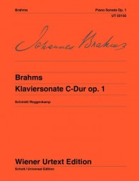 BRAHMS J. - SONATA Nº1 DO M (URTEXT) - OP.1