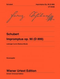 SCHUBERT F. - IMPROMPTUS URTEXT - OP.90 D899
