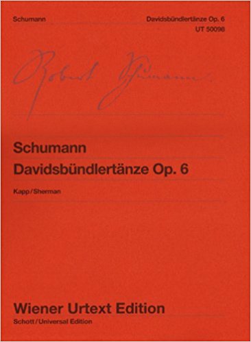 SCHUMANN R. - DANZAS DE LA COFRADIA DAVID URTEXT - OP.6