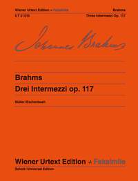 BRAHMS J. - INTERMEZZI URTEXT (3) - OP.117