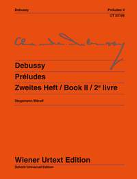 DEBUSSY C. - PRELUDIOS V.2 URTEXT -