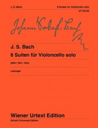 BACH J.S. - SUITES (6) URTEXT - BWV. 1007-1012
