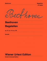 BEETHOVEN L.V. - BAGATELAS URTEXT - OP.33/119/126