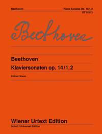 BEETHOVEN L.V. - SONATAS OP.14 Nº1 MIM Y Nº2 SOLM URTEXT