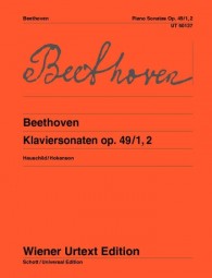 BEETHOVEN L.V. - SONATAS SOL m Y SOL M (2) URTEXT - OP.49 Nº1 Y 2