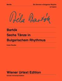 BARTOK B. - DANZAS SOBRE RITMOS BULGAROS (6)